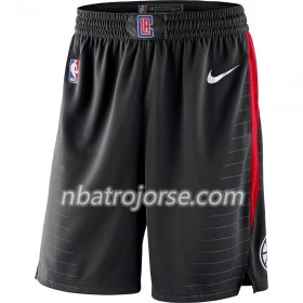 Los Angeles Clippers Män Shorts Svart 2018-19 Nike Swingman